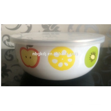 5 pc custom fruit ice bowl & enamel coating bowl wholesale